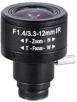 Obiektyw do kamery HD LC-M125BF3312IR