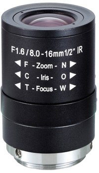 Obiektyw do kamer sieciowych LC-M12VM816IR