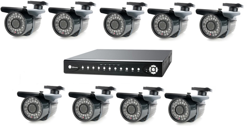 Zestaw kameringu IP zewnętrznego - Zestawy kameringu / monitoringu IP