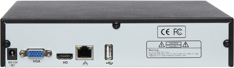 LC-2400-NVR POE - Rejestrator sieciowy 4-kanałowy - Rejestratory NVR LC Security