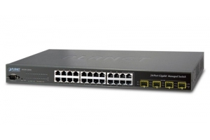 Planet WGSW-24040 - Switch 24 x10/100/1000Mbps + 4xSFP