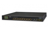 Planet GSW-1222VUP - Switch 8xPoE + 2xTP + 2xSFP