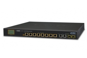 Planet GSW-1222VUP - Switch 8xPoE + 2xTP + 2xSFP