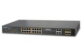 Planet WGSW-20160HP - Switch 16x10/100/1000Mbps PoE + 4xGigabit 