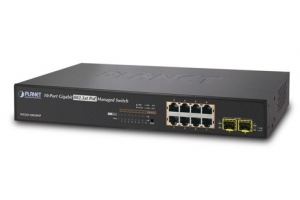 Planet WGSD-10020HP - Switch 8xGE PoE + 2xSFP