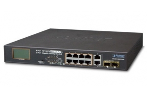 Planet FGSD-1022VHP - Switch 8xPoE + 2xTP/SFP