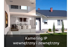 Zestaw kameringu IP wewntrznego i zewntrznego